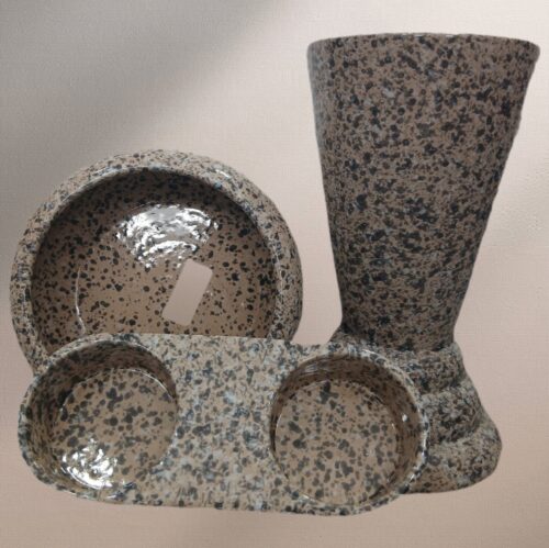 Conjunto Jarra/Vaso/Porta Vela