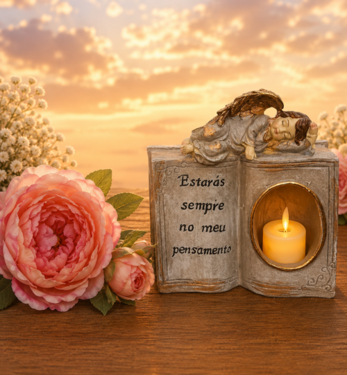 Livro com anjo