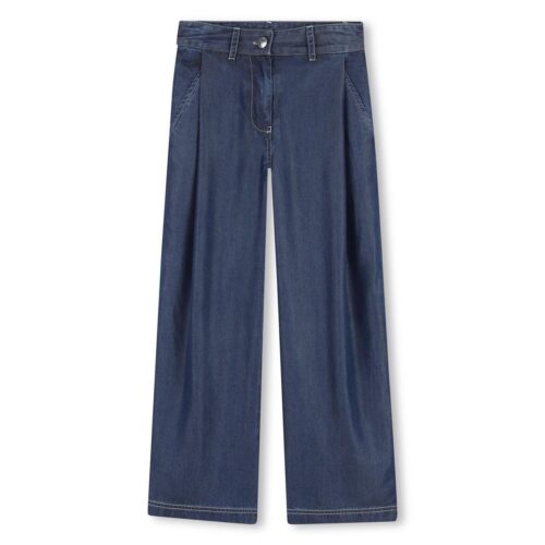 Calça pantalona ganga DKNY menina