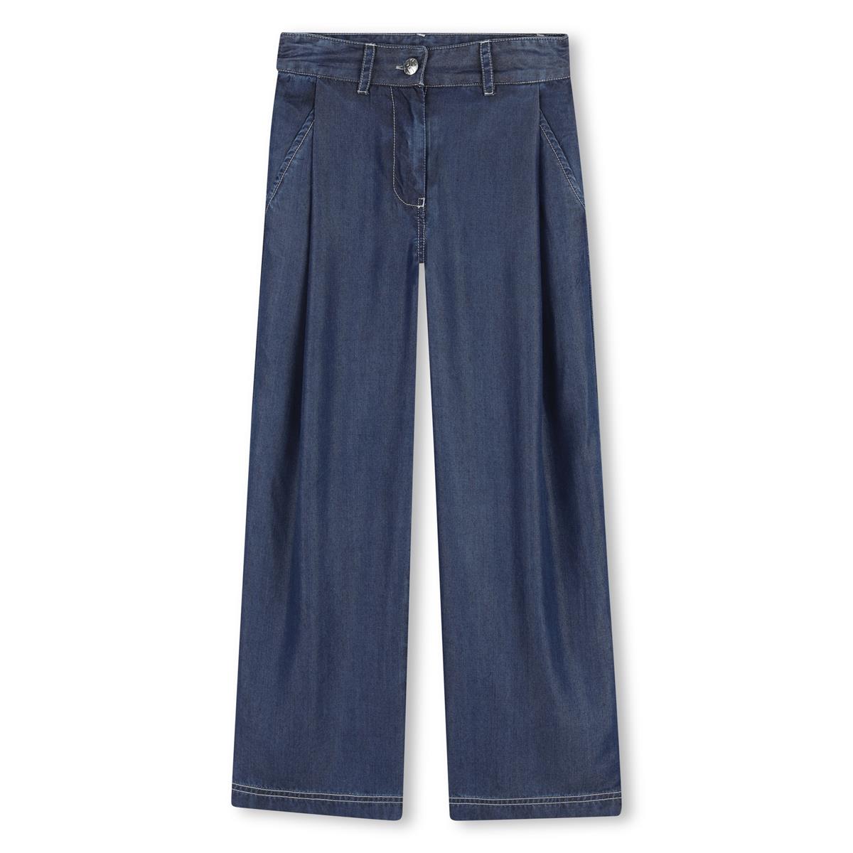 Calça pantalona ganga DKNY menina