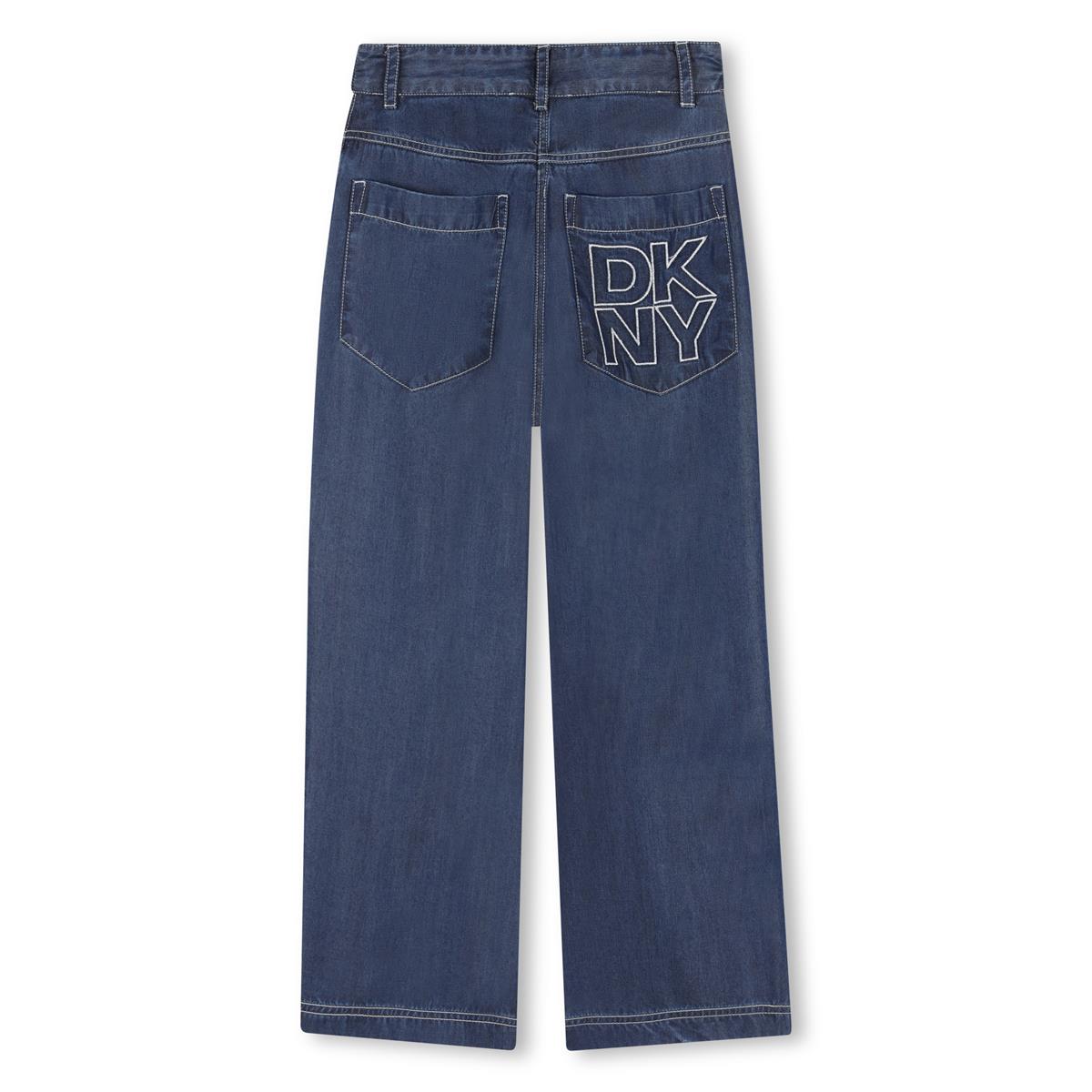 Calça pantalona ganga DKNY menina - Image 3