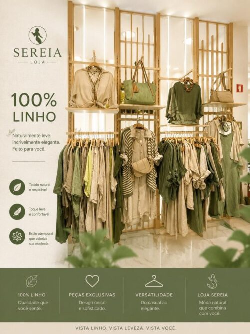 100% linho