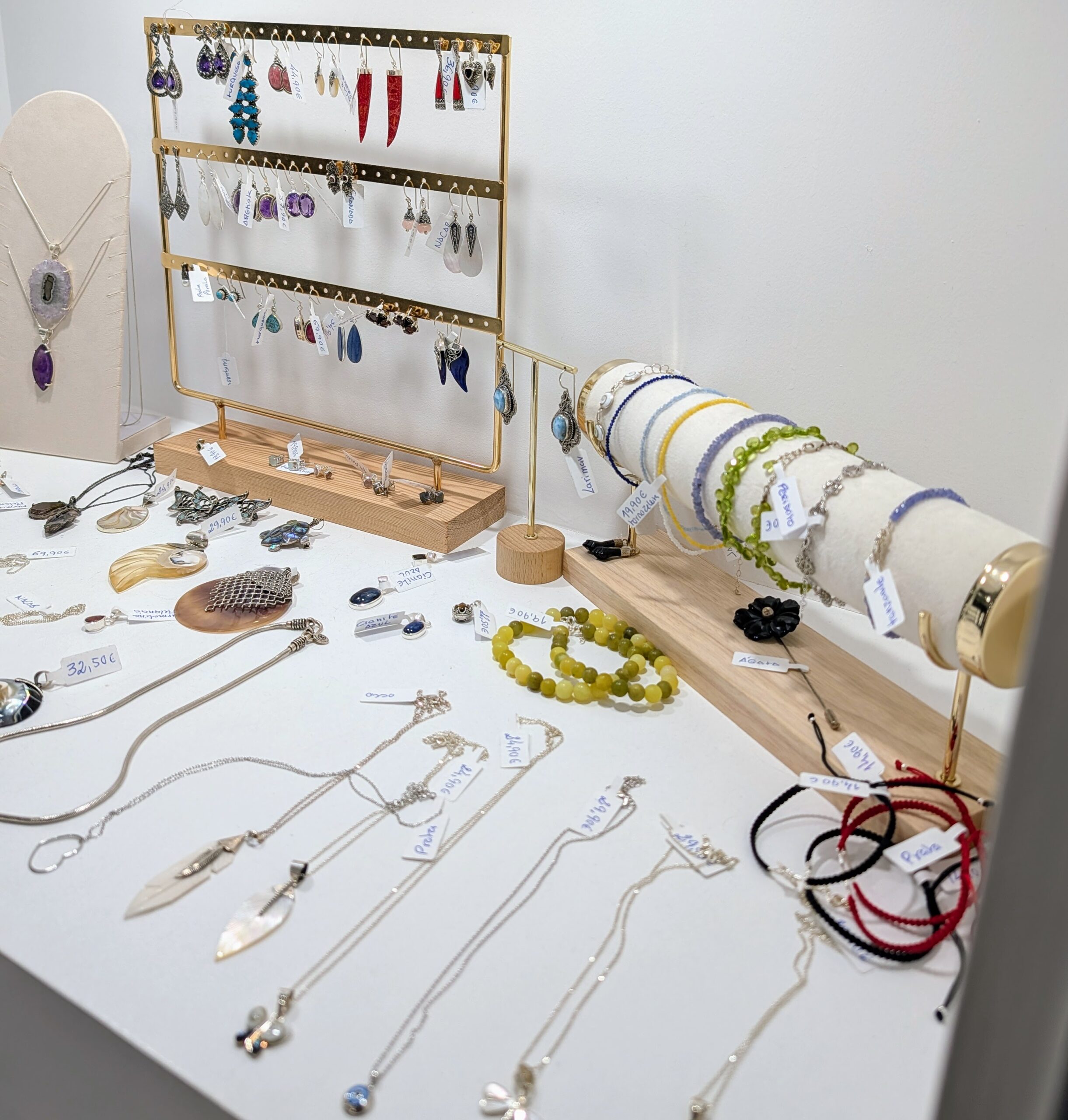 Jóias com Minerais - Colares, Pulseiras, Anéis, Brincos etc - Image 4