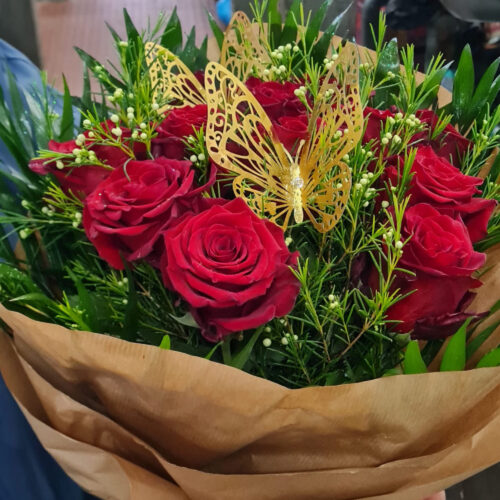Bouquet Encanto de Rosas Vermelhas