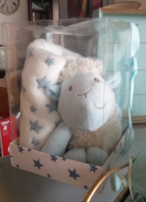 Conjunto de Manta Soft e Peluche