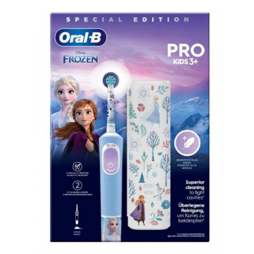 Escova Elétrica Oral-B Pro Kids 3+ – Edição Especial Disney Frozen