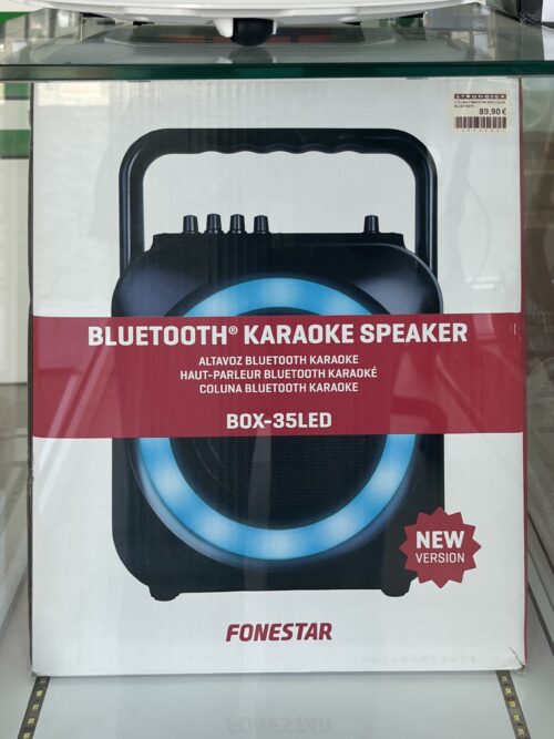 Altavoz Bluetooth Fonestar Box-35LED