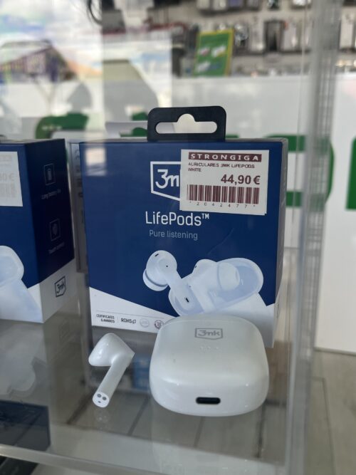 3mk Lifepods White Earphones