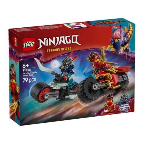 Lego ninjago corrida de mota do Kai