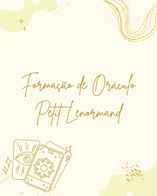 Formação Oráculo Petit Lenormand