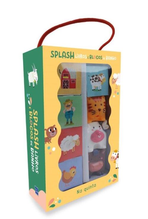 Livros e bloco de banho SPLASH