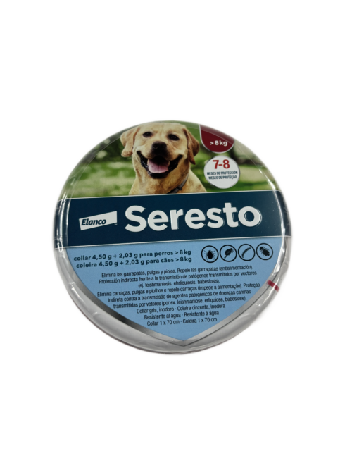 Seresto coleira antiparasitária