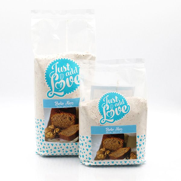 Preparado para bolo de noz