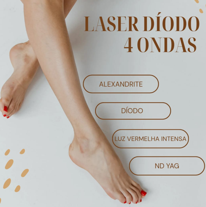 Laser Díodo 4 Ondas