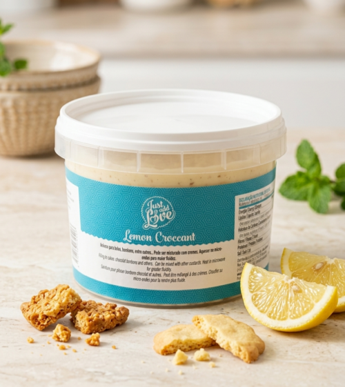Creme crocante de limão - 500g