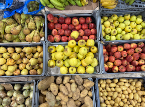 Variedade de frutas