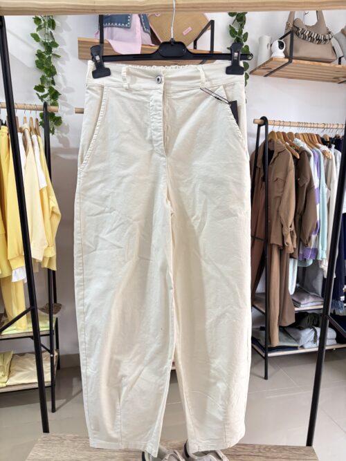 Calça bege pérola (S/M)