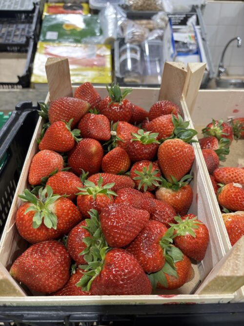 Seleção de frutas frescas e saborosas