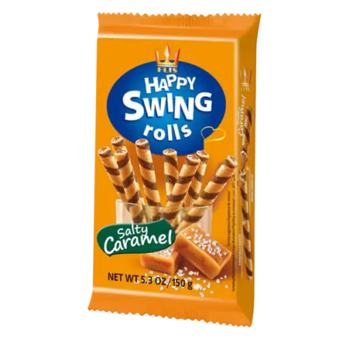 Happy Swing Rolls Caramelo 150 gr