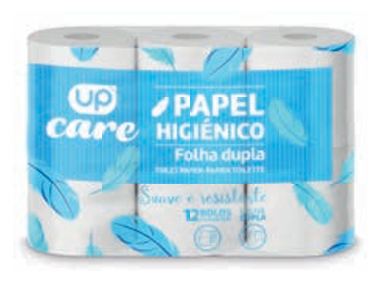 Papel Higiénico FD UP Care - 12 Rolos
