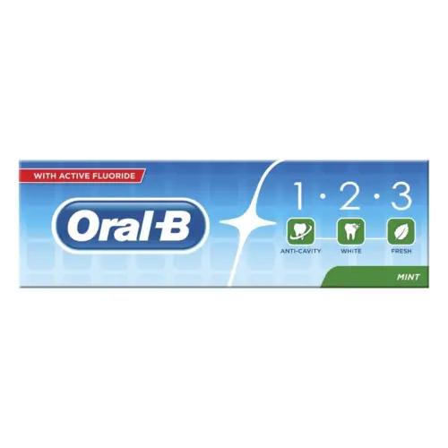 Oral-B Manual 1 2 3 Pasta de dentes Fresh Mint 75ml