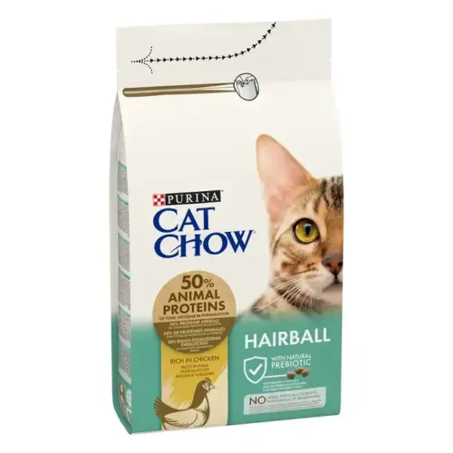 Ração p/ Gato Cat Chow Hairball 1.5kg
