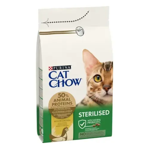 Ração p/ Gato Esterilizado Cat Chow Sterilised 1.5kg