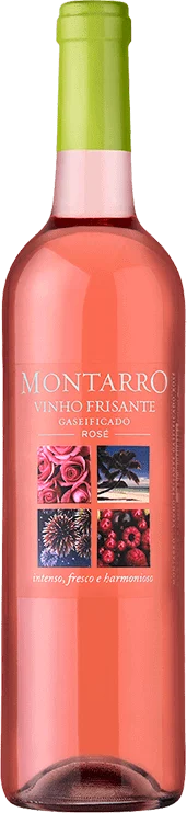 Vinho rosé frisante montarro 0.75l