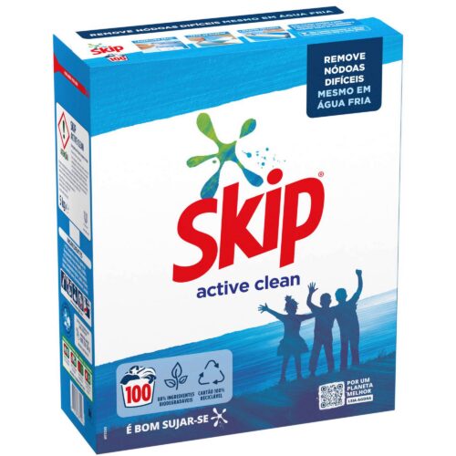 Detergente p/ Roupa Skip Active Clean 100D