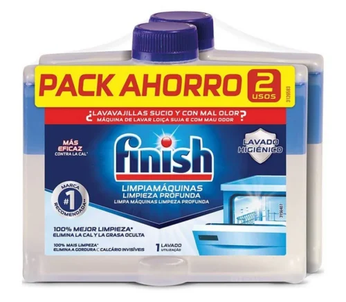 Limpa Máquina Loiça Finish 2un
