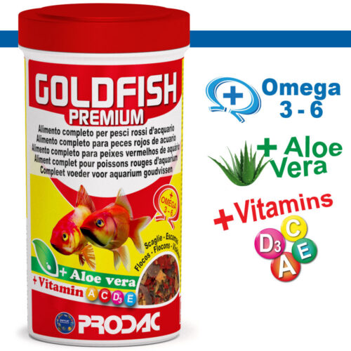 Flocos p/ Peixe Água Fria Goldfish Premium