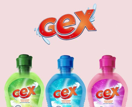 Amaciador para Roupa Gex 60 Doses