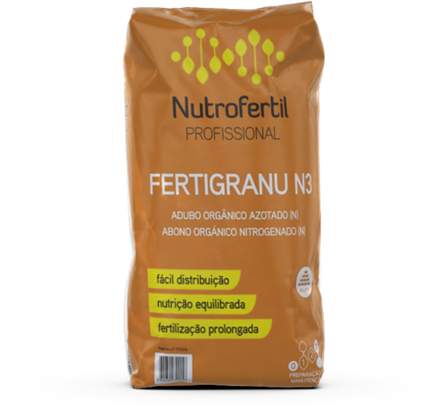 Fertilizante Orgânico Granulado Nutrofertil 20kg