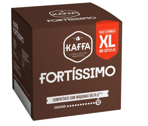 Cápsulas Café p/ DeltaQ Kaffa 40un