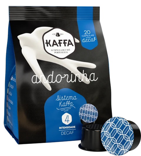 Cápsulas Café Descafeinado Kaffa 20un