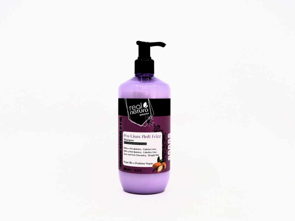 REAL NATURA – Champú Pro-Lisos Anti Frizz 500ml