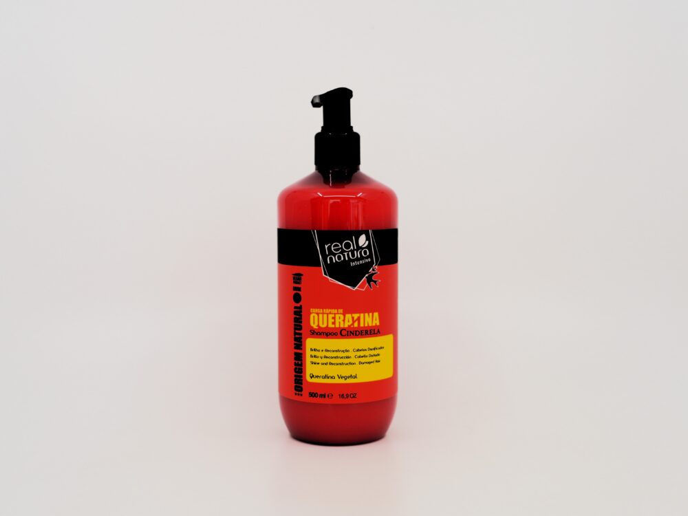 REAL NATURA – Champú Cenicienta Queratina 500ml