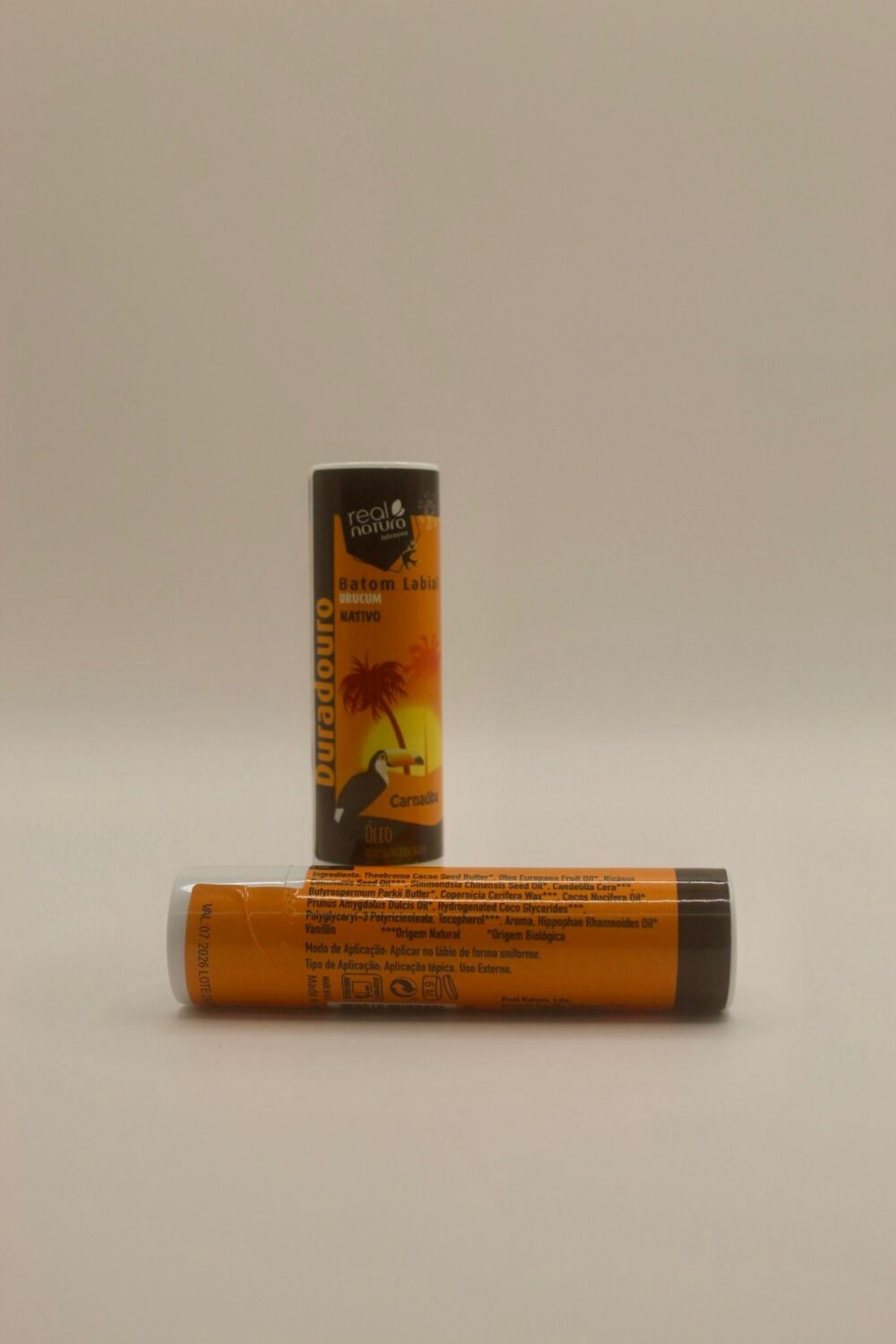 REAL NATURA – Bálsamo Labial Hidratante de Urucum