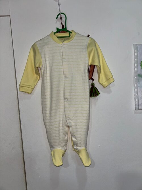 Body de Algodão Amarelo