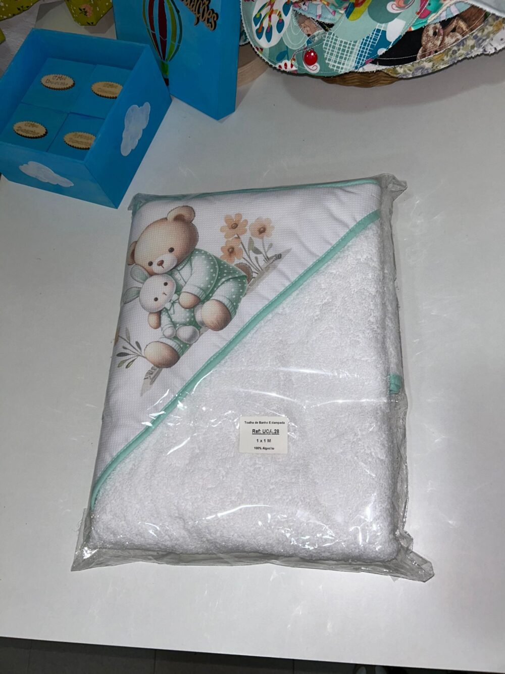 Toalha de Banho com Estampagem de Ursinho - Image 2