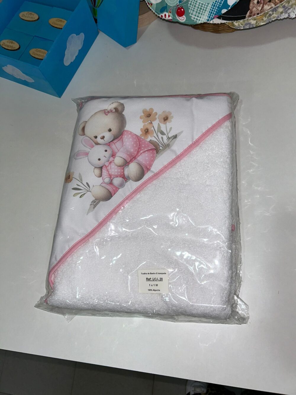 Toalha de Banho com Estampagem de Ursinho - Image 3