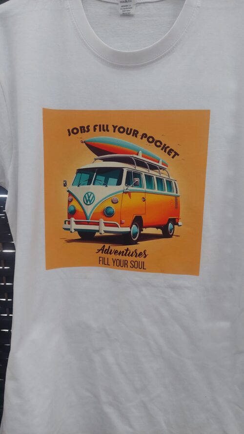 T-shirt Personalizável com Decote Redondo em Algodão