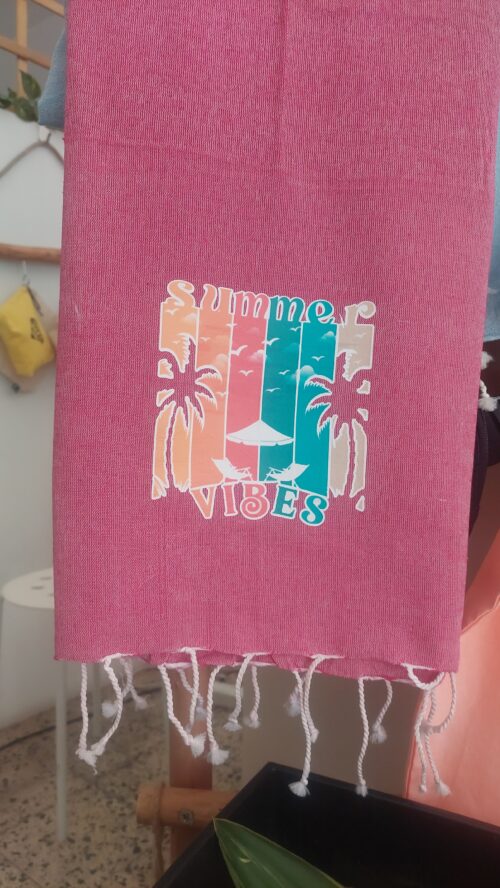 Toalha de Praia "Summer Vibes"