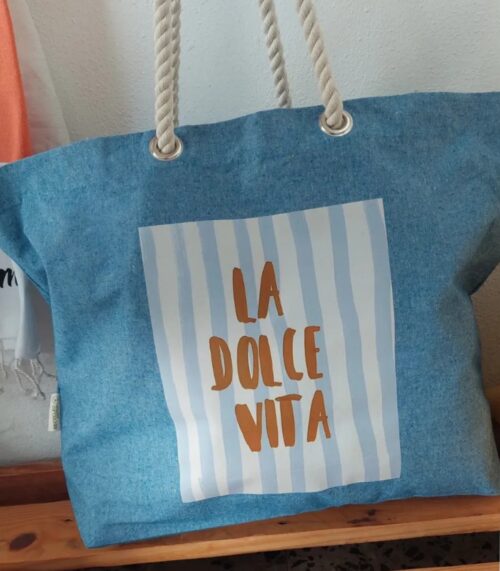 Saco de Praia "La Dolce Vita"