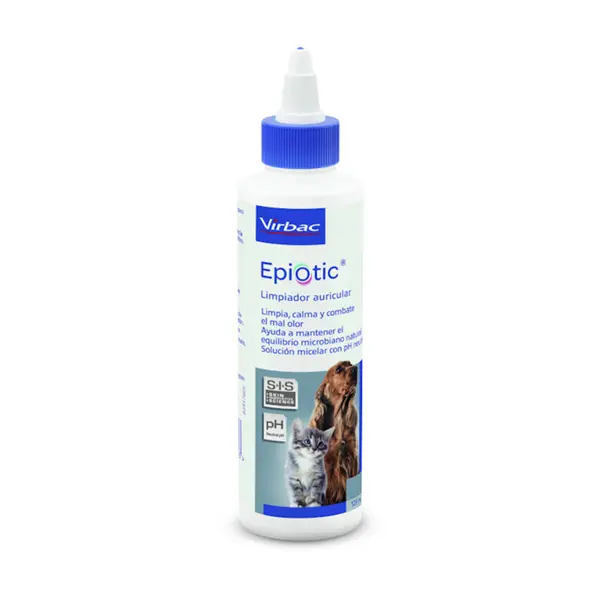 Solución de Limpieza de Oídos Epi-Otic 125ml para Perros y Gatos