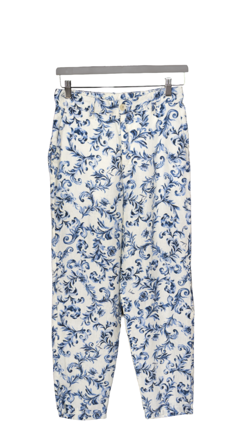 Calça de Linho Estampada