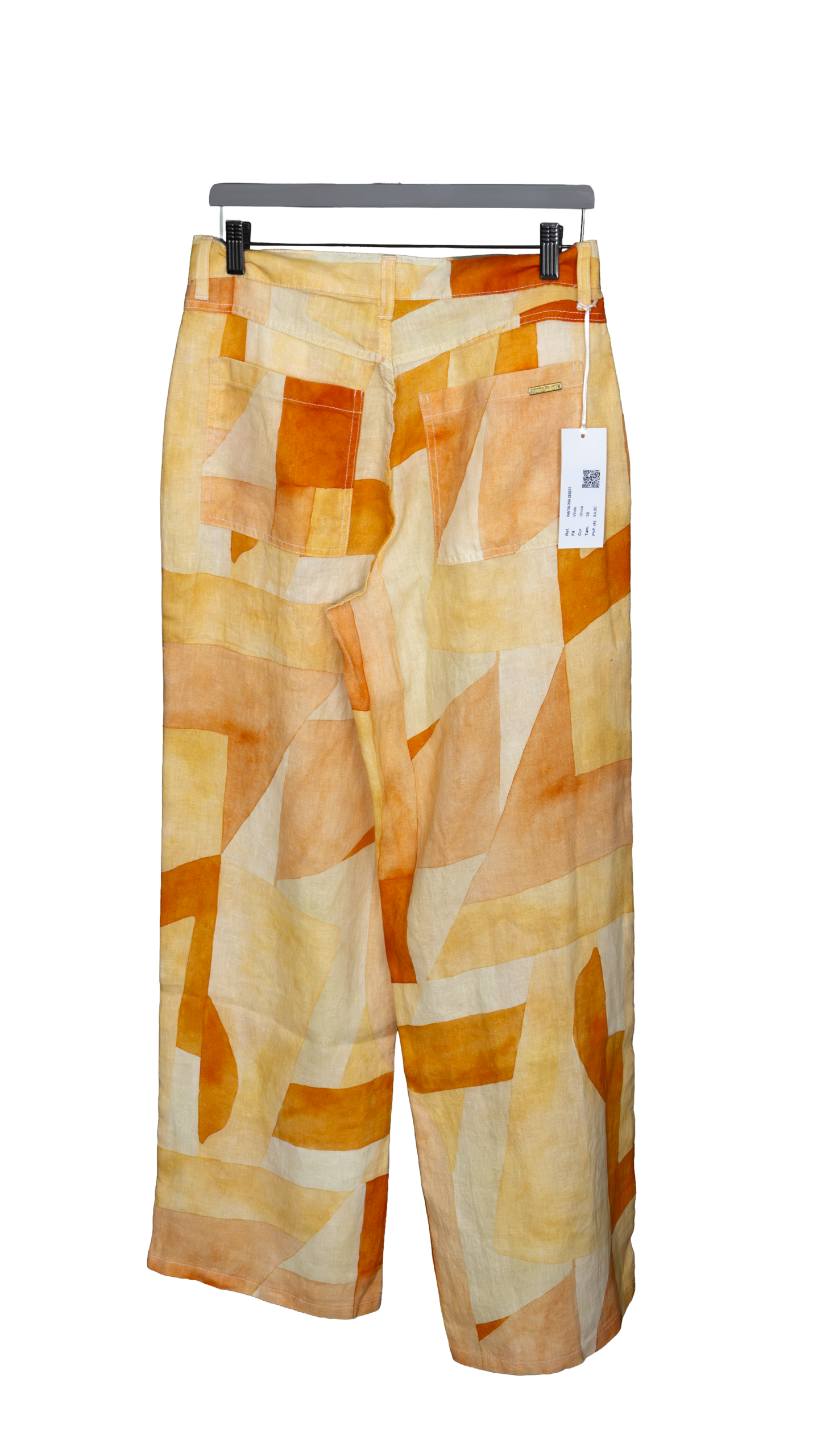 Calça de Linho Estampada - Image 2