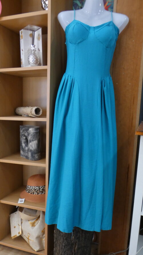 Vestido Azul Turquesa