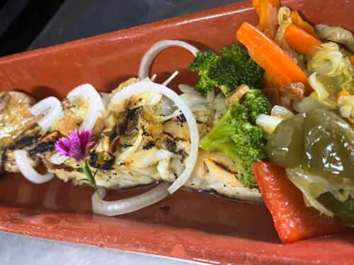 Bacalhau na Telha