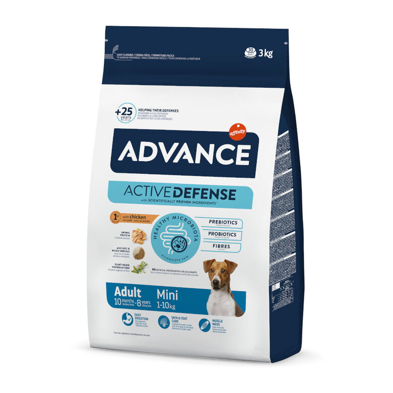 Ração para Cão Advance Dog Mini Adult Chicken & Rice